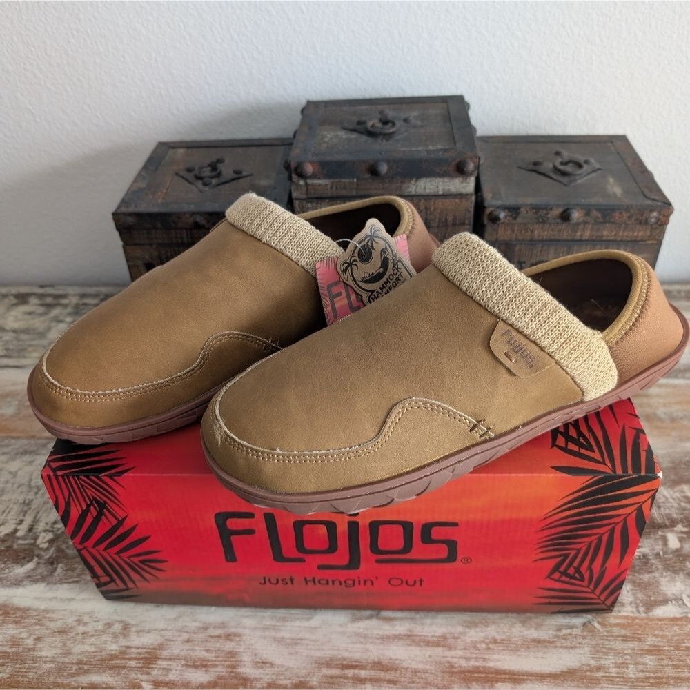 NIB Flojos Carl Unisex  Slip-On Indoor/Outdoor Shoe/Slipper, Men 9, Women 10